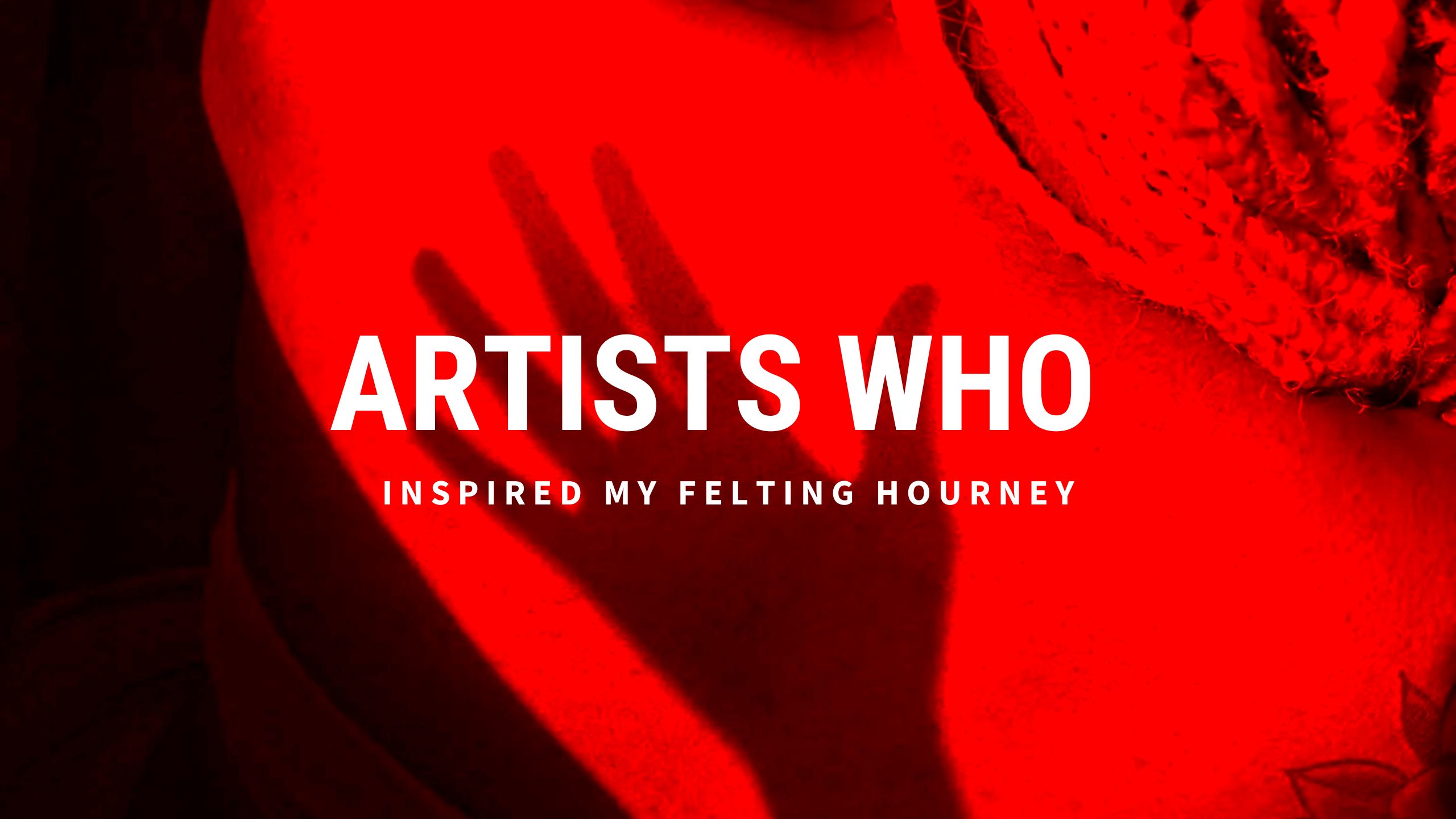 artists who inspire me
